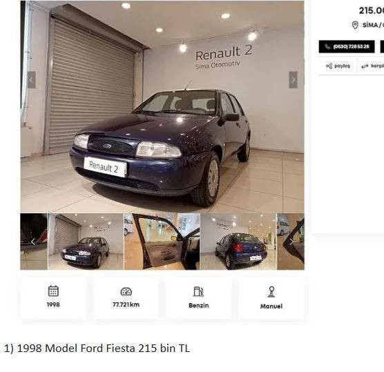 Otomobil devi fabrikasında yenilediği ikinci el araçları satıyor. Uygun fiyata her marka her model araç var. - Resim: 7